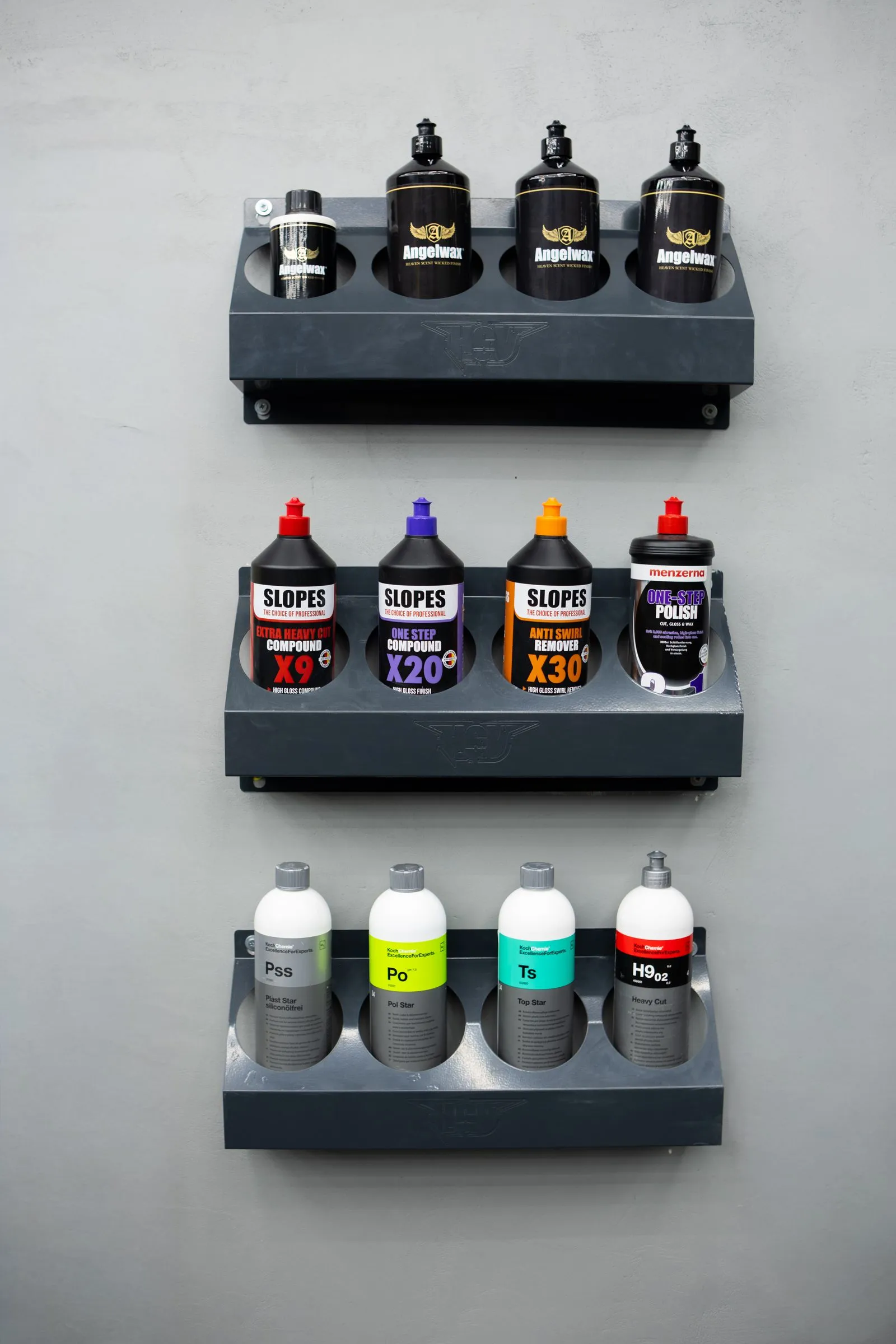 Shelf of detailing chemistry